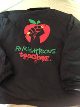 Load image into Gallery viewer, Po Righteous Teacher Logo Coach's Jacket