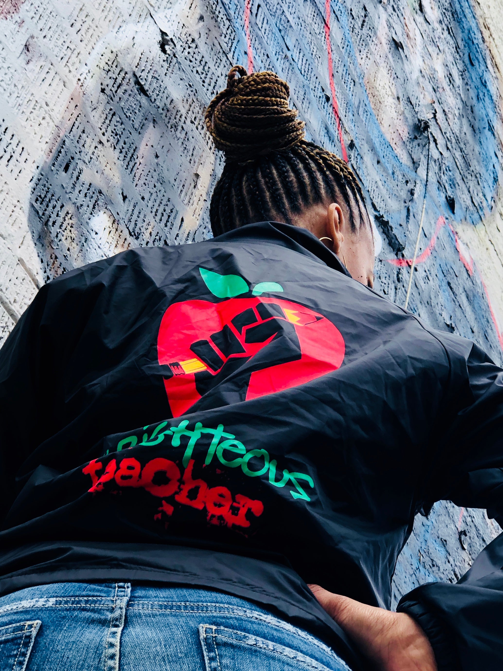 Po Righteous Teacher Logo Coach's Jacket – Po' Righteous